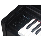 Medeli UP405E/BK Digitale upright piano satijn zwart