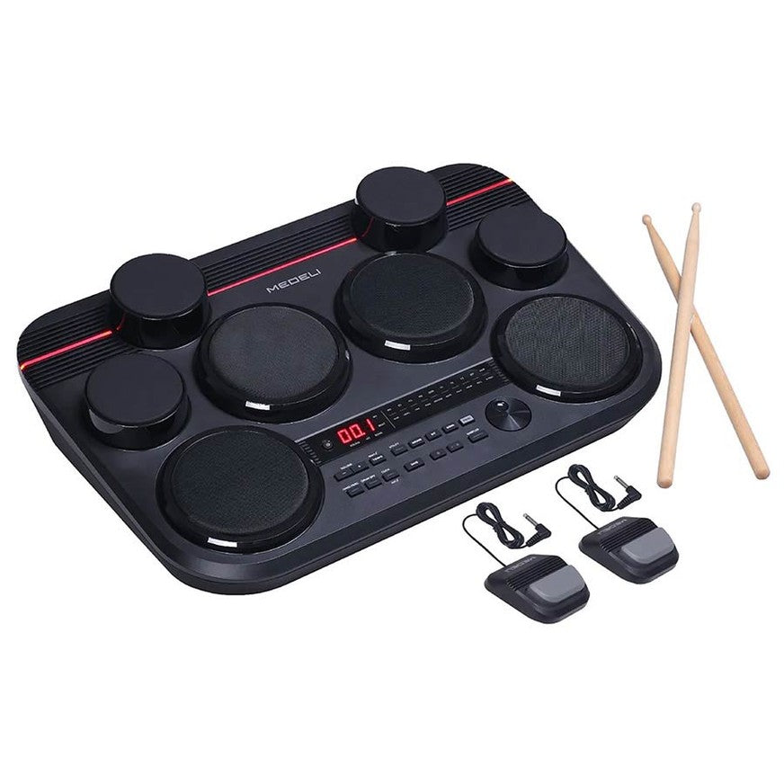 Medeli DD325 drumcomputer met 8 drum pads