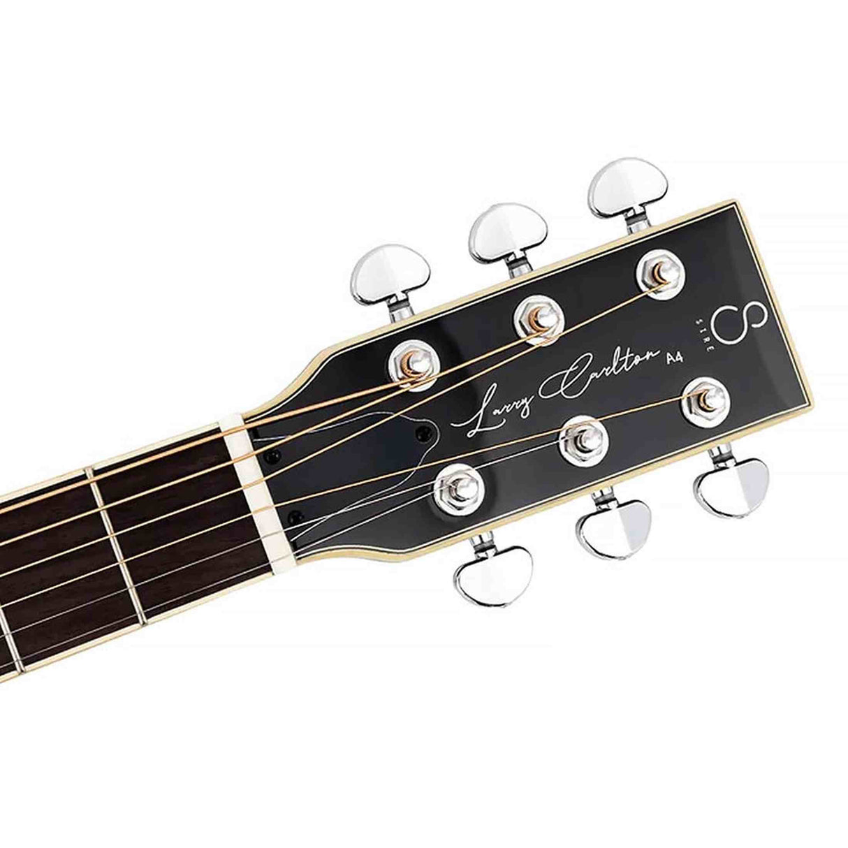 Sire A4PSNT Larry Carlton akoestische parlor gitaar – solid top, SIB elektronica, Natural