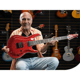 Sire Y5/RPS Larry Carlton elektrische gitaar – alder body, HH-configuratie, Red Sparkle