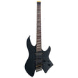 Sire X6H6/BKS elektrische gitaar – Headless, mahonie met maple top, Black Satin, HH-configuratie, stainless frets, met gigbag