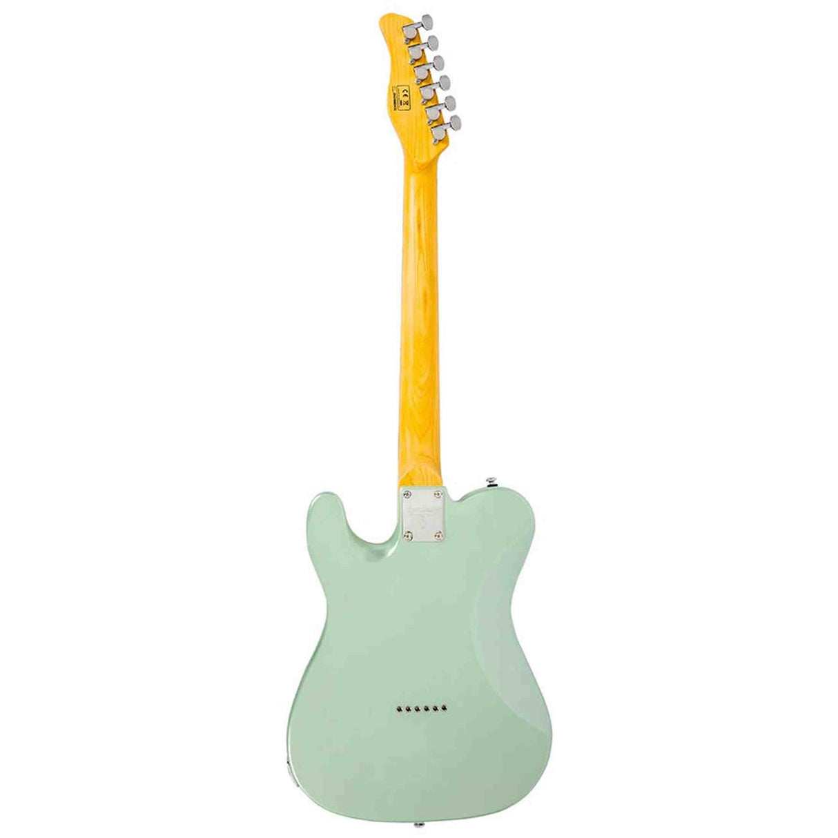 Sire T3N/SGM elektrische gitaar – T-Style, Indonesisch mahonie, Surf Green Metallic, stainless frets