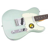 Sire T3N/SGM elektrische gitaar – T-Style, Indonesisch mahonie, Surf Green Metallic, stainless frets