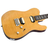 Sire T7N FM/NT elektrische gitaar – T-Style, Flamed North American Alder, Natural Satin, LC Super-Modern pickups, stainless frets, locking tuners