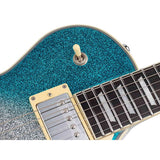 Sire L7N/SBS elektrische gitaar – L-Style, mahonie met maple top, Skyburst Sparkle, HH-configuratie, stainless frets, locking tuners