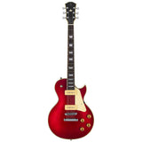 Sire L7VN/CAR elektrische gitaar – L-Style, mahonie met maple top, Candy Apple Red, P90 pickups, stainless frets, locking tuners
