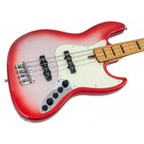 Sire V7+ A4/RDS Marcus Miller 4-snarige actieve basgitaar Red Sparkle