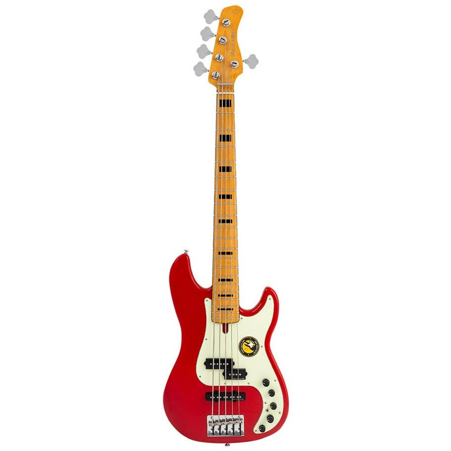 Sire P7+ A5/DRD Marcus Miller 5-snarige basgitaar Dakota Red