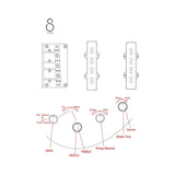 Sire V6 5/BSB Marcus Miller actieve 5-snarige basgitaar Butterscotch Blonde