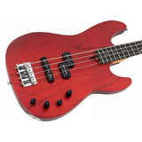 Sire P6 4/CAR Marcus Miller 4-snarige actieve basgitaar Candy Apple Red