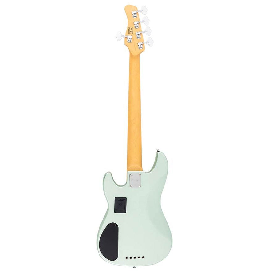 Sire P6 5/SGM Marcus Miller 5-snarige actieve basgitaar Surf Green Metallic