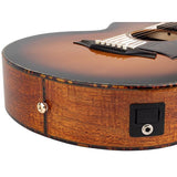 Bromo BAN8E/VS Danali Series mini jumbo akoestische western gitaar