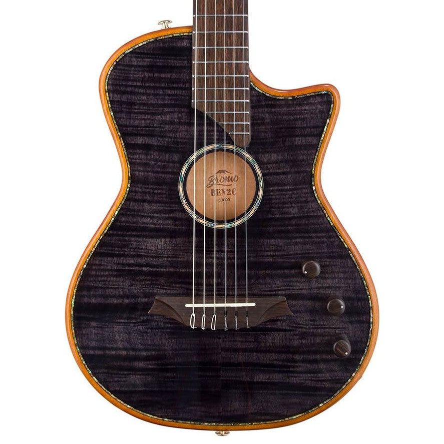 Bromo BEN2C/TBK Fusion Craft Series hollow body nylon zwart