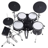 Medeli MZ729 Elektrisch Drumstel Fullsize Mesh Ketels met 20" Kick en Blackwood