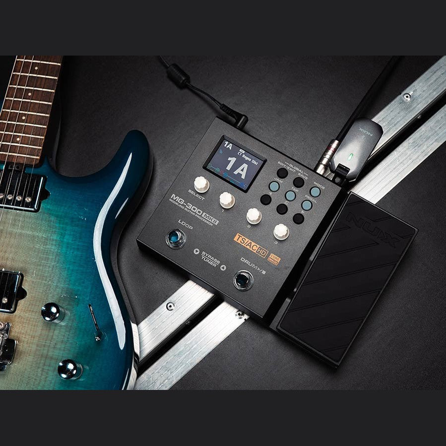 NUX MG-300MK2 multi-effectpedaal met drum machine
