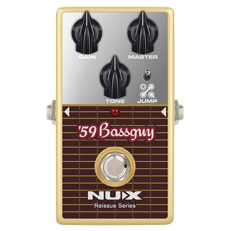 NUX Reissue Series analog overdrive effect pedaal true bypass 59 BASSGUY