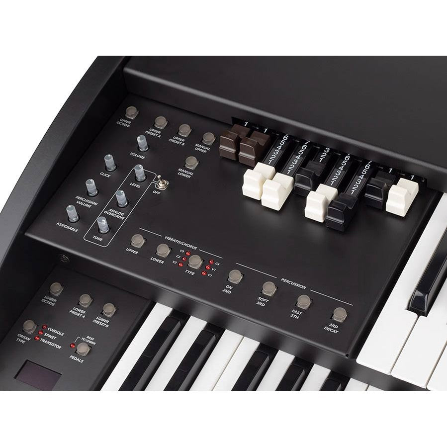 Crumar SORRENTO Spinet-Style Orgel Inclusief BURN Rotary/Reverb Pedaal