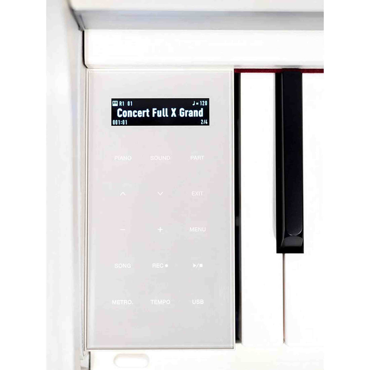 Medeli UP405E/WH Forte Series digitale piano – 88 toetsen, G3P klavier, 4 x 25W, white satin