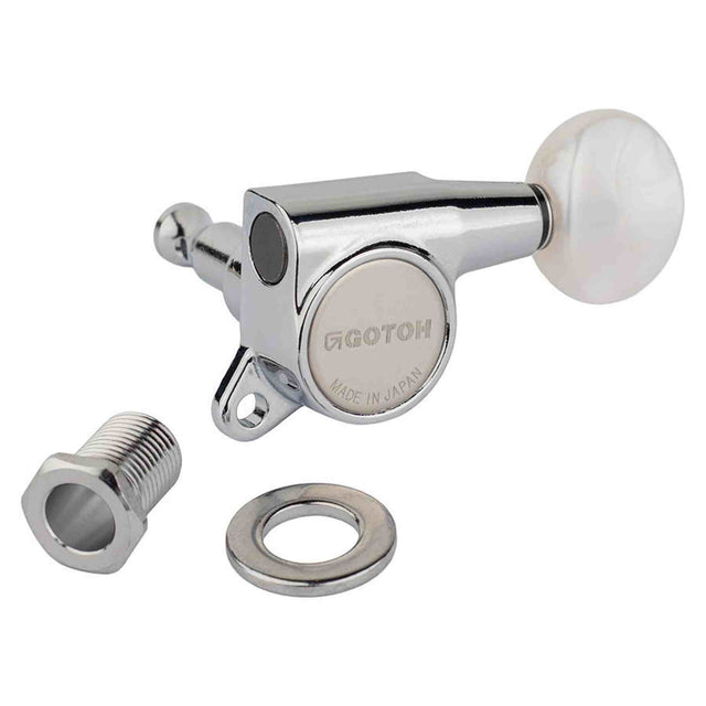 Gotoh GTH13822 SG381 stemmechanieken met 05PW knoppen, 6L, chroom