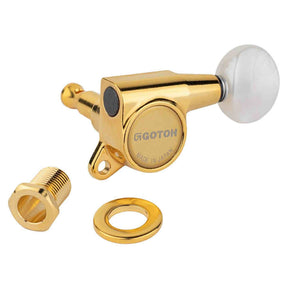 Gotoh GTH13828 SG381 stemmechanieken met 05PW knoppen, 3L3R, goud