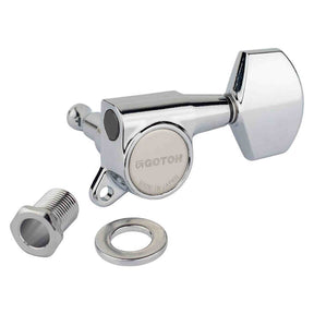 Gotoh GTH13968 SG381 stemmechanieken met Magnum Lock and 01 knoppen, 3L3R, chroom