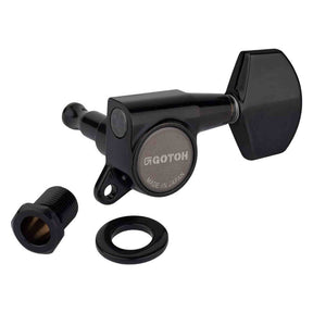 Gotoh GTH13970 SG381 stemmechanieken met Magnum Lock and 01 knoppen, 3L3R, zwart