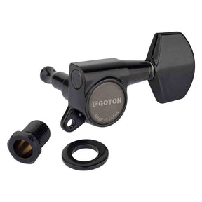 Gotoh GTH13971 SG381 stemmechanieken met Magnum Lock and 01 knoppen, 3L3R, cosmo zwart