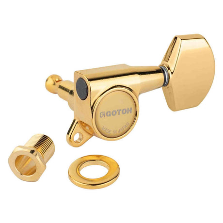 Gotoh GTH13972 SG381 stemmechanieken met Magnum Lock and 01 knoppen, 3L3R, goud
