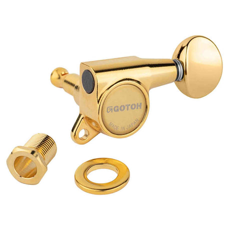 Gotoh GTH13988 SG381 stemmechanieken met Magnum Lock and 05 knoppen, 6R, goud
