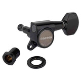 Gotoh GTH13998 SG381 stemmechanieken met Magnum Lock and 07 knoppen, 6L, zwart