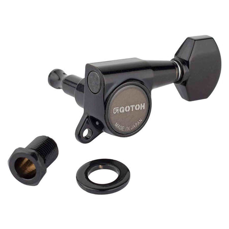 Gotoh GTH14001 SG381 stemmechanieken met Magnum Lock and 07 knoppen, 6L, cosmo zwart