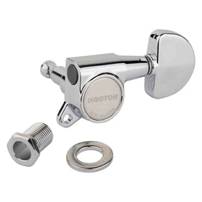 Gotoh GTH14006 SG381 stemmechanieken met Magnum Lock and 20 knoppen, 3L3R, chroom