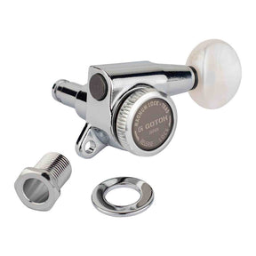 Gotoh GTH14076 SG381 stemmechanieken met Magnum Lock Trad and 05PW knoppen, 3L3R, chroom