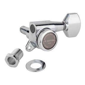 Gotoh GTH14087 SG381 stemmechanieken (posts 6xS) met Magnum Lock Trad and 07 knoppen, 6L, chroom