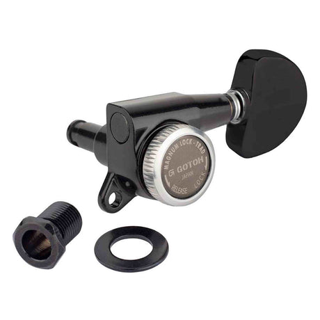 Gotoh GTH14121 SG381 stemmechanieken met Magnum Lock Trad and 20 knoppen, 3L3R, cosmo zwart