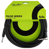 Boston GCP-60A Pulse Series instrumentkabel jack–haakse jack 6 meter