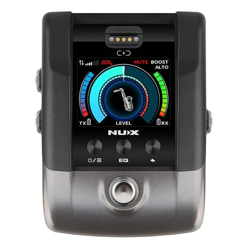 NUX B-6PRO – 2.4 GHz Draadloos Systeem voor Saxofoon & Blaasinstrumenten