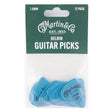 Martin & Co 18A0156 Delrin gitaar plectrums 1.00mm blauw 12 pack