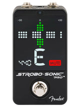 Fender Strobo-Sonic Pro pedaaltuner met strobe display en 3 bypass modes