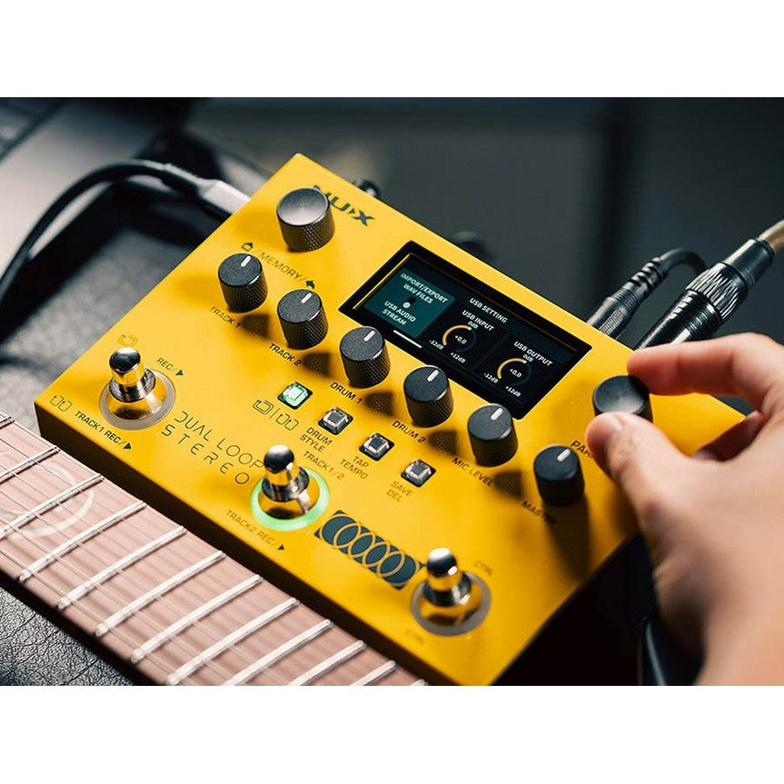 NUX NMA-3DLS Dual Loop Stereo Looper Voetschakelaar