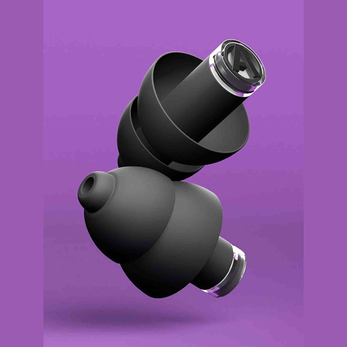 Alpine ALP-PP/PRO-BK PartyPlug Pro Oordoppen Zwart met Muziekfilter en 3 Maten