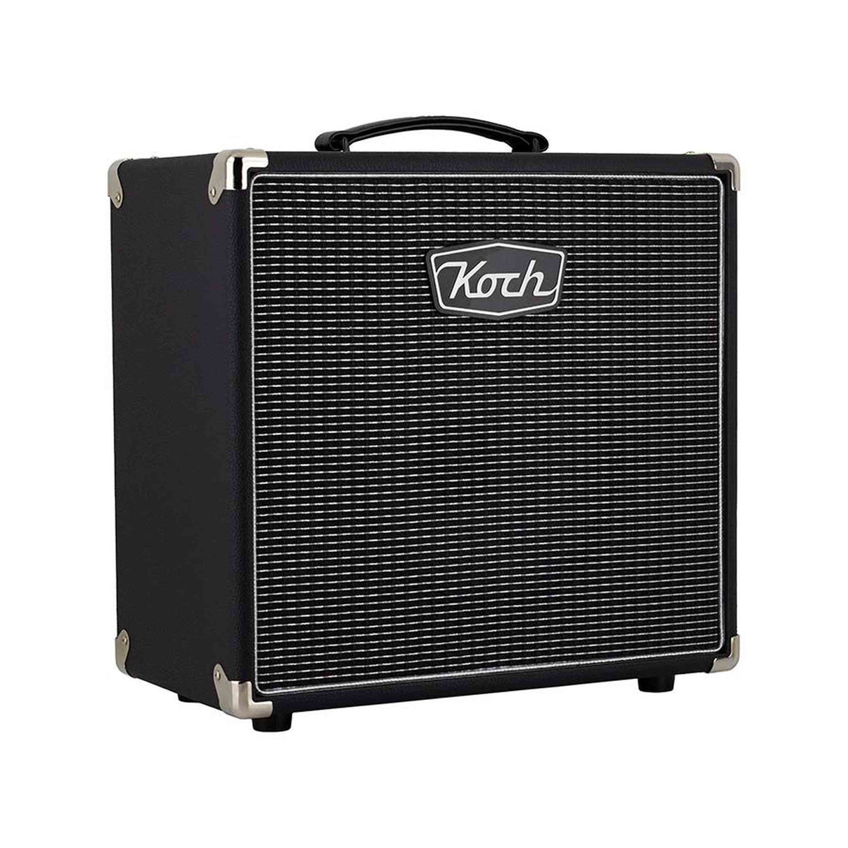 Koch D6/C110BS Durango 6 – 6W 1x10" Buizen Gitaarcombo in Zwart met Zilver Speakerdoek