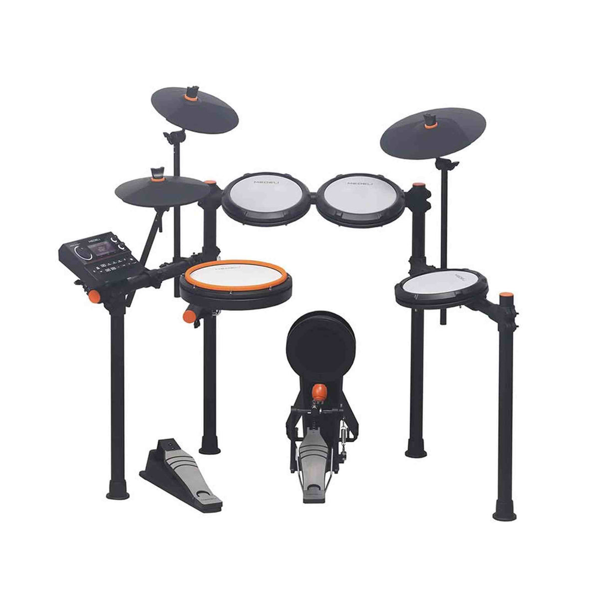 Medeli MZ537 Elektronisch Drumstel met Mesh Pads, Bluetooth Audio, USB-MIDI en 31 Drumkits