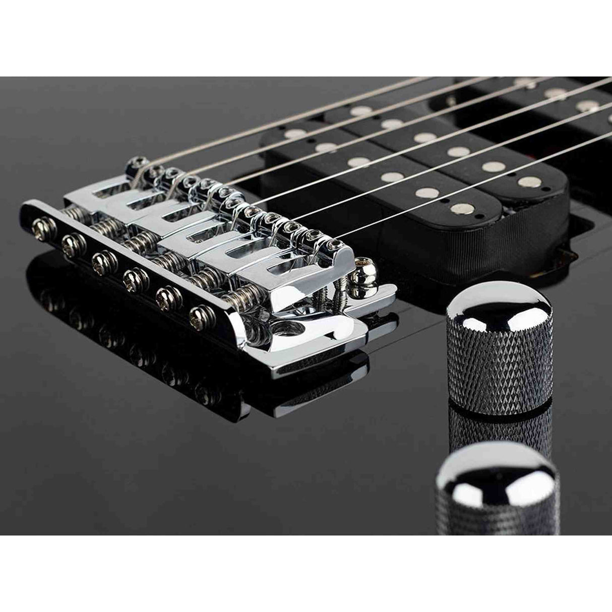 Litejam RGB24/BK Smart Learning Elektrische Gitaar Set Black 24 frets HSH RGB LED