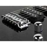 Litejam RGB24/BK Smart Learning Elektrische Gitaar Set Black 24 frets HSH RGB LED