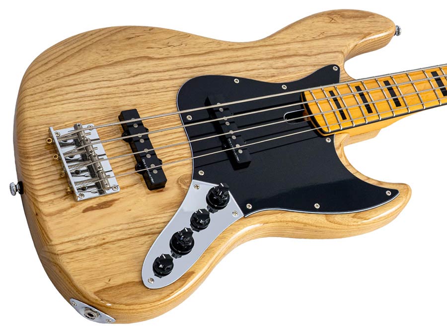 Sire V7VN S4/NT Marcus Miller 4-snarige Actieve Vintage Basgitaar Natural met Swamp Ash Body en Heritage-3 Preamp