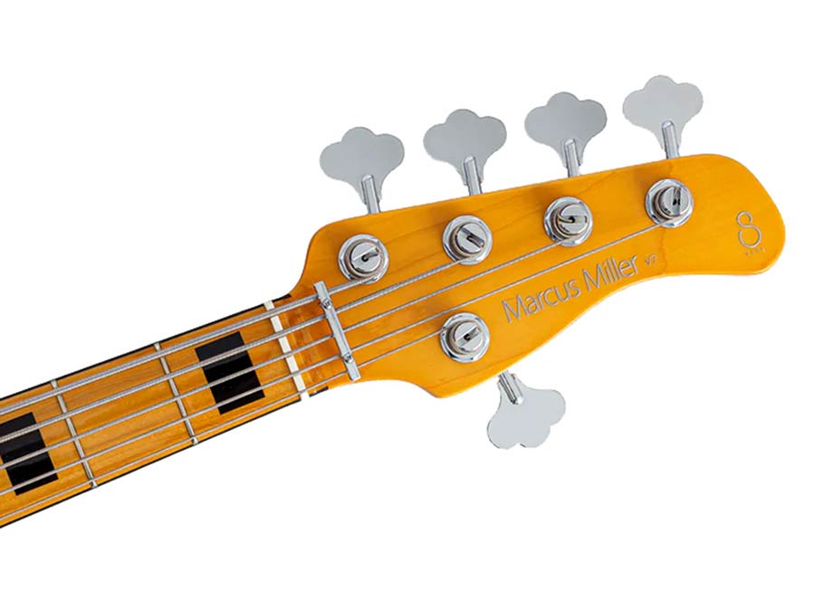 Sire V7VN S5/NT Marcus Miller 5-snarige Actieve Vintage Basgitaar Natural met Swamp Ash Body en Heritage-3 Preamp