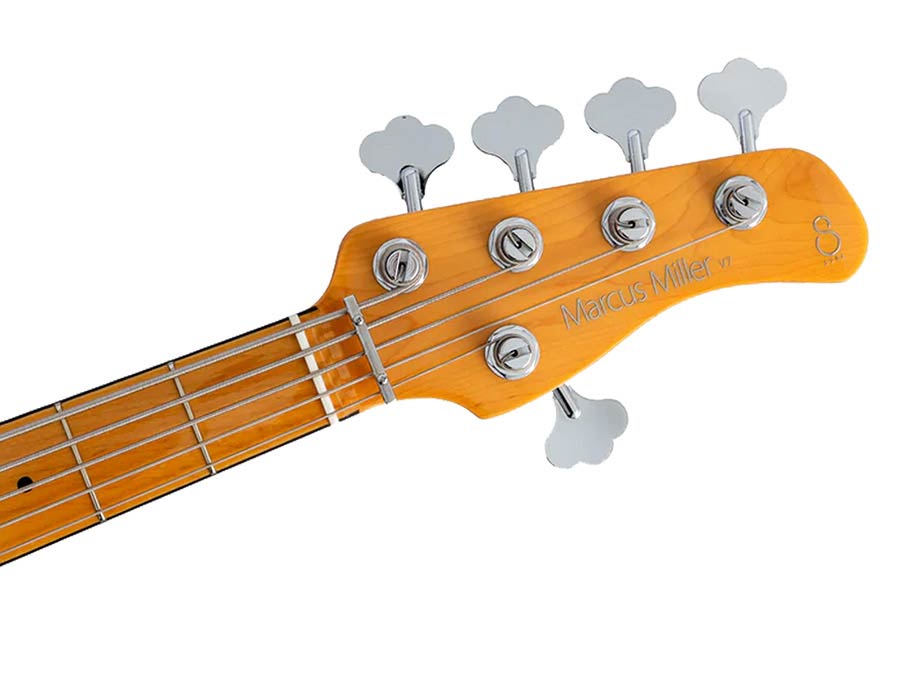 Sire V7VN A5/NT Marcus Miller 5-snarige Actieve Vintage Basgitaar Natural met Elzen Body en Heritage-3 Preamp