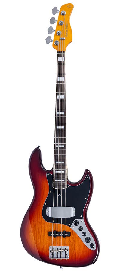 Sire V7N A4/TS Marcus Miller 4-snarige Actieve Basgitaar Tobacco Sunburst met Elzen Body en Heritage-3 Preamp