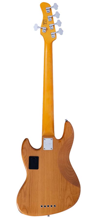 Sire V7N A5/NT Marcus Miller 5-snarige Actieve Basgitaar Natural met Elzen Body en Heritage-3 Preamp
